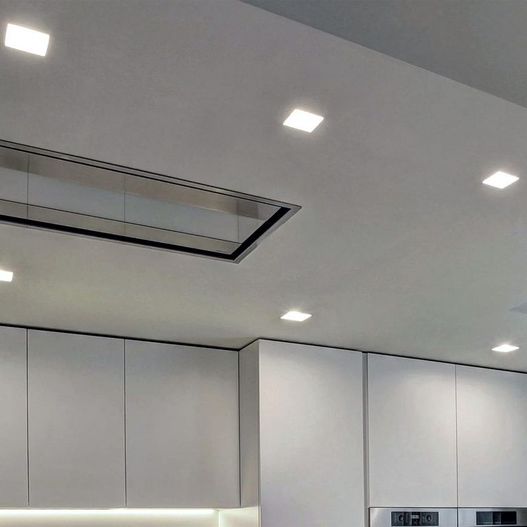 Downlight 6W Tricolor Cuadrado