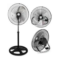 IMACO - Ventilador de Pie 3 en 1 - 17cm FSM370 Negro