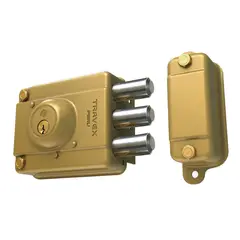 TRAVEX - Cerradura blindada 800 dorada