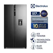 Refrigeradora Electrolux 517Lt Side By Side ERSA53K2HVB