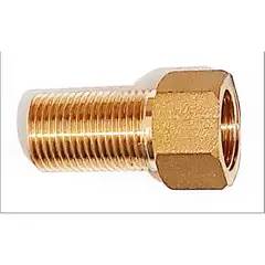 SAN RAFAEL - Acople Largo Bronce Pesado 1/2" x 2"