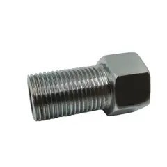 SAN RAFAEL - Acople Largo Bronce Cromado Pesado 1/2" x 2"