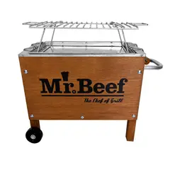 MR BEEF - Caja China Acero 33X23 Cm