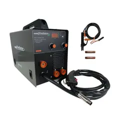 GLADIATOR - Soldadora Eléctrica Inverter 200A Multi 3 en 1 MIG/MMA/TIG