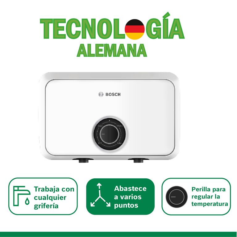 Calentador Eléctrico Multipunto 9500W
