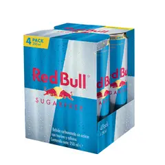 RED BULL - BEB SF 250MLX4UND