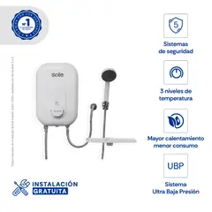Sole - Rapiducha Eléctrica Turbo iii 4800 con Accesorios