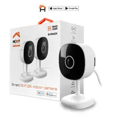 NEXXT SOLUTIONS - Pack x2 Cámara Interior 2K