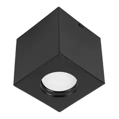 CIAMETSA - Spot Cuadrado Negro sin Foco GU10
