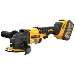 DEWALT - Esmeril Inalámbrico 125mm 60V DCG418T2-B2 + Cargador DCB1106 + 2 Baterías DCB606 + Bolso
