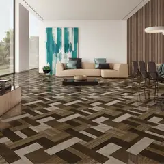 KLIPEN - Gres Porcelanico Marrón Maderado 60x60cm 1.44m2 Parket