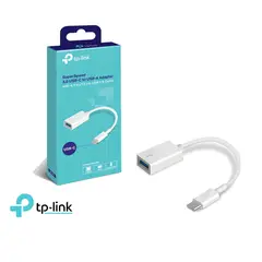 TP LINK - Adaptador de red WIFI TP-Link Usb-c 3.0 Super Rápido a Adaptador Usb-a Uc400
