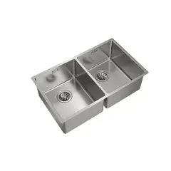 TEKA - Lavadero de Cocina Acero Inoxidable 2 Pozas Be Linea RS15 2C 740 C/R
