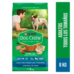 DOG CHOW - Adultos 8kg de Pollo, res, cerdo todas las razas