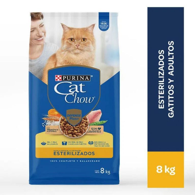 Esterilizado Croquetas para Gatos 8kg