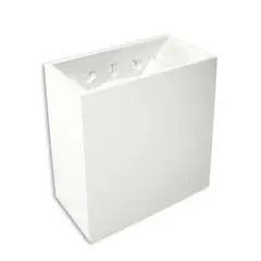 OPALUX - Aplique de Pared Exterior LED Cubic 4W