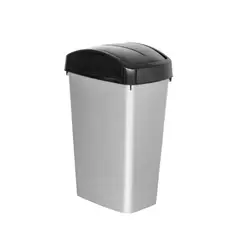 REYPLAST - Papelera Polipropileno Metalizado 25 L