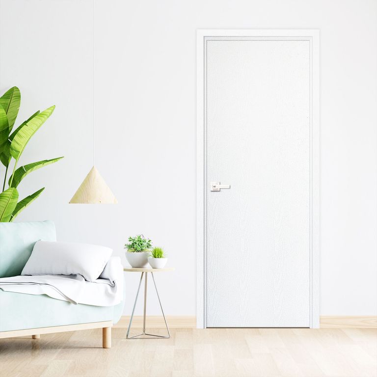 Puerta Interior HDF Aspen Blanco