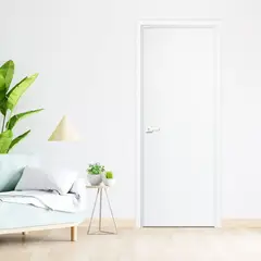 ARES - Puerta Principal Aspen HDF 4Mm Hr Pet Blanco Txt 42X900X2070Mm Relleno Sauerland Tubular Embolsado