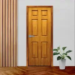 ARES - Puerta Valentina Solida Alistonada Pino 40X750X2070Mm Embolsado