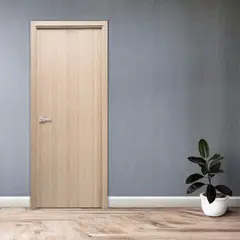 ARES - Puerta Ontario HDF 4Mm Hr Pet Teka 42X700X2070Mm Relleno Sauerland Tubular Embolsado