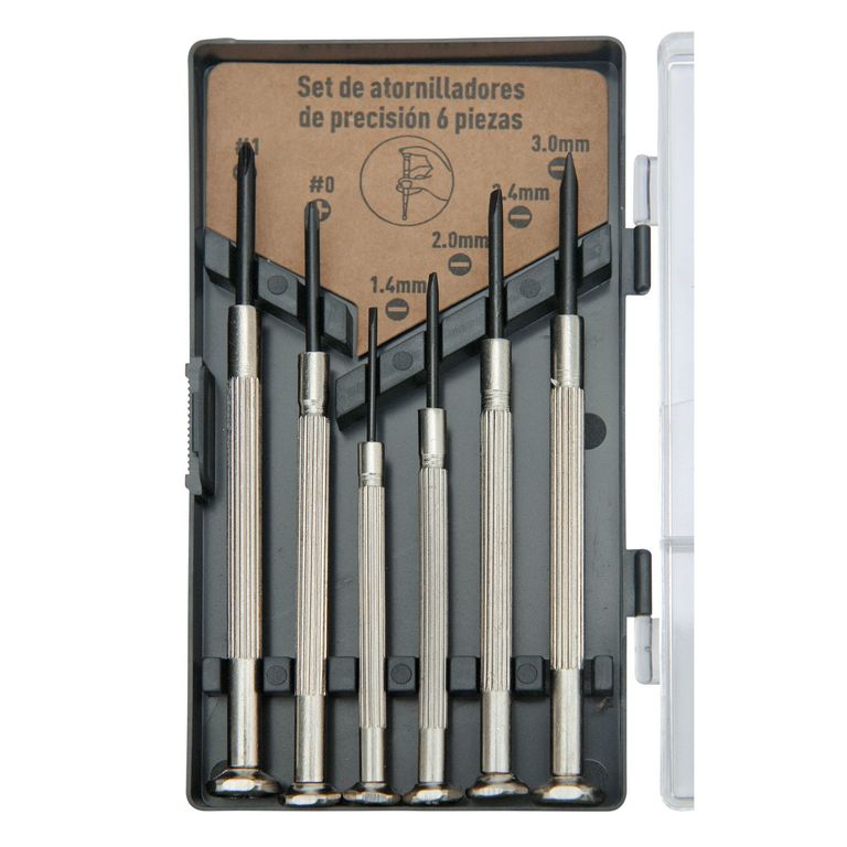 Set Destornilladores De Precisión 6 Piezas