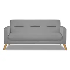 CASA BELLA - Sofá 3 Cuerpos Bolzano Gris