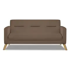 CASA BELLA - Sofá 3 Cuerpos Bolzano Marrón