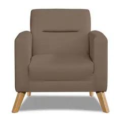 CASA BELLA - Sofá 1 Cuerpo Bolzano Marrón