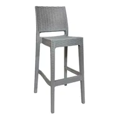 ZIYAZ - Silla Bar Tavarua Gris Claro
