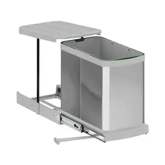 undefined - Cubo para Basura 24Lt Acero Inox