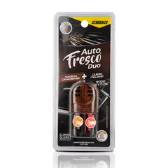 SIMONIZ - Ambientador para Auto Duo Auto Frescor Mad/Cuero 4.5 Ml