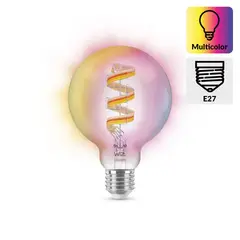 WIZ - Foco Filamento RGB G95 E27 6.3W