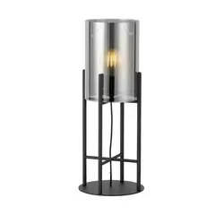 EGLO - Lámpara de Mesa Glastonbury 1L E27 Negro
