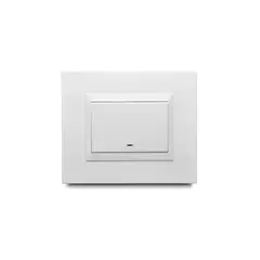 VETO - Interruptor Simple Plura Blanco