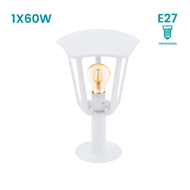 Lámpara de Pase Monreale 1L E27 Blanco