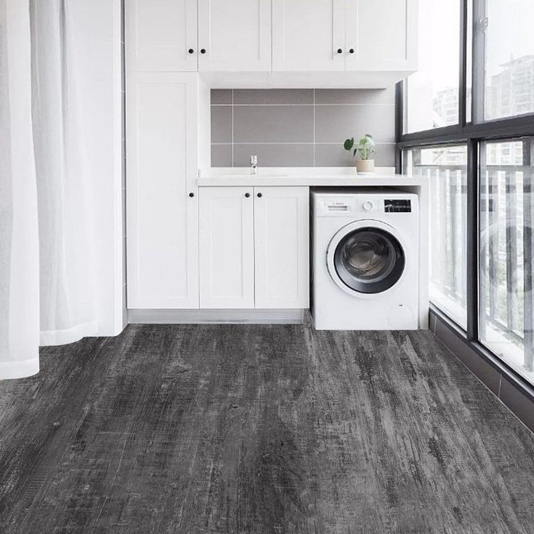 Piso PVC Autoadhesivo Añejo 1.6mm 91.4x15.2cm 5m2