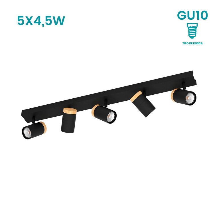 Lámpara de Pared Cartagena 5L GU10 Blanco