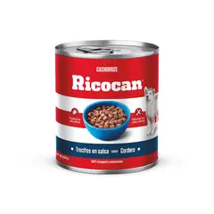 RICOCAN - Alimento para Cachorros Trocitos Sabor Cordero