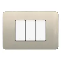 BTICINO - Interruptor Triple Matix GO Perla