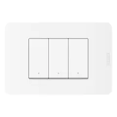 BTICINO - Interruptor Triple Blanco Matix GO Blanco