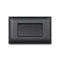 VETO - Interruptor Simple Vive Negro