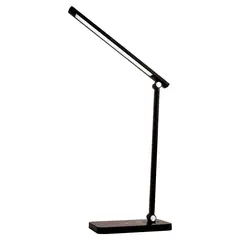 undefined - Lámpara de Escritorio LED Plutón Negro