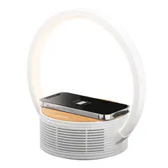 undefined - L??mpara de Mesa LED con Parlante Bluetooth Baco Carga R??pida Inal??mbrica
