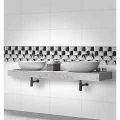 OLIVIA ATRANI - Decorado Geo Blanco 30x60cm