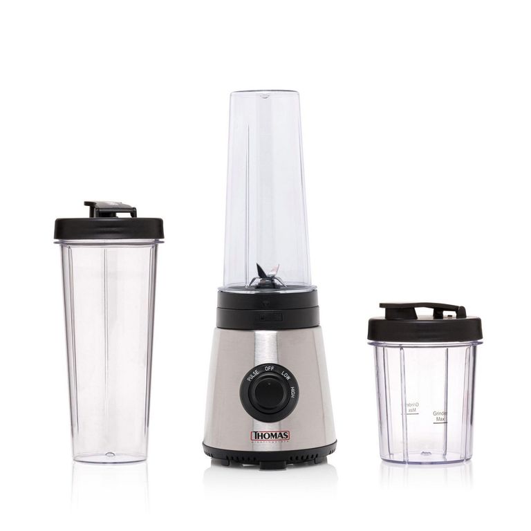 Licuadora Personal 600ml TH-300PB Plateada.