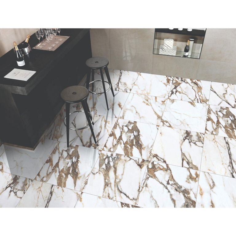 Porcelanato Benevento Blanco Pulido 60x60cm 1.44m2