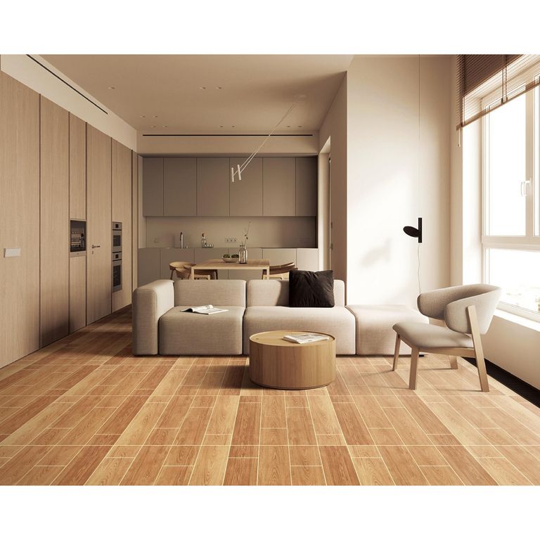 Gres Porcelanico Marrón Maderado 60x60cm 1.44m2 Parquet