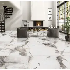 KLIPEN - Porcelanato Astoria Blanco Pulido 80x160cm