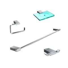 ITALGRIF - Accesorio de Baño 4 Piezas Buzios